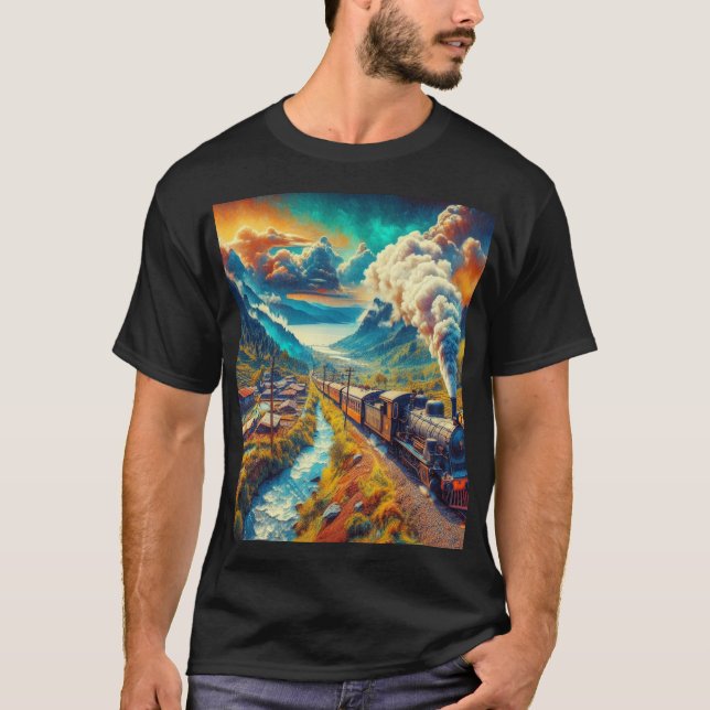 Fahrt durch die Valley Designs T-Shirt (Vorderseite)