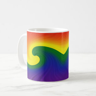 Fahrt durch die Wave Kaffeetasse