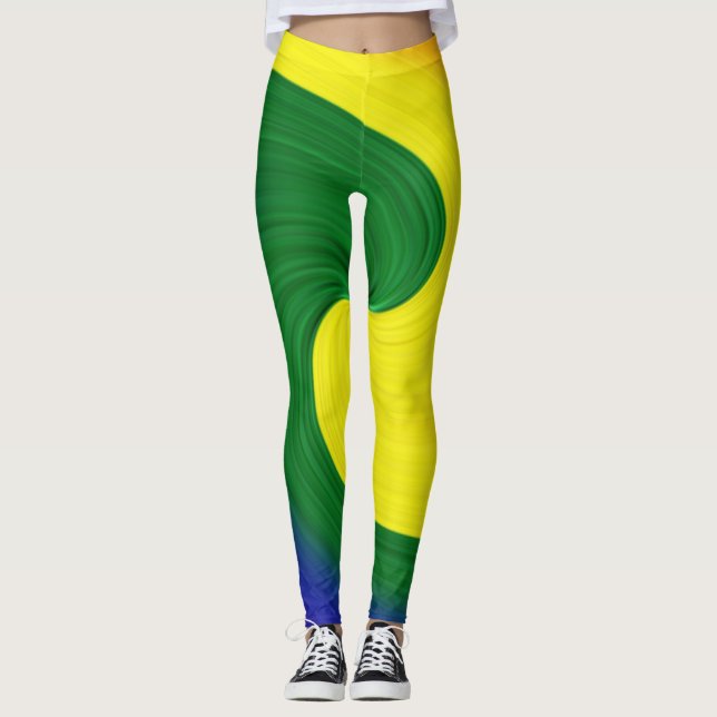 Fahrt durch die Wave Leggings (Vorderseite)