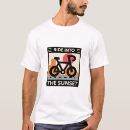 Fahrt in den Sonnenuntergang T-Shirt