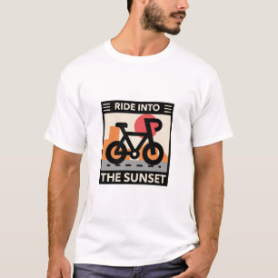 Fahrt in den Sonnenuntergang T-Shirt