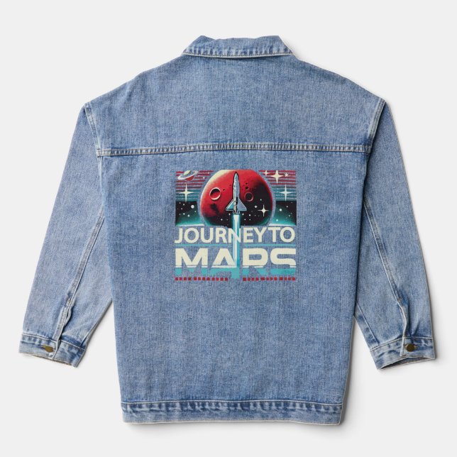 Fahrt in Mars Jeansjacke (Rückseite)