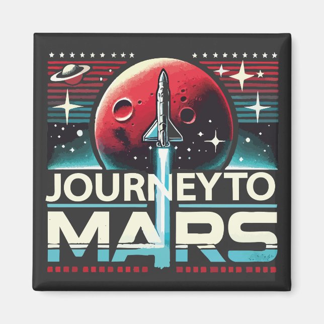 Fahrt in Mars Magnet (Vorne)