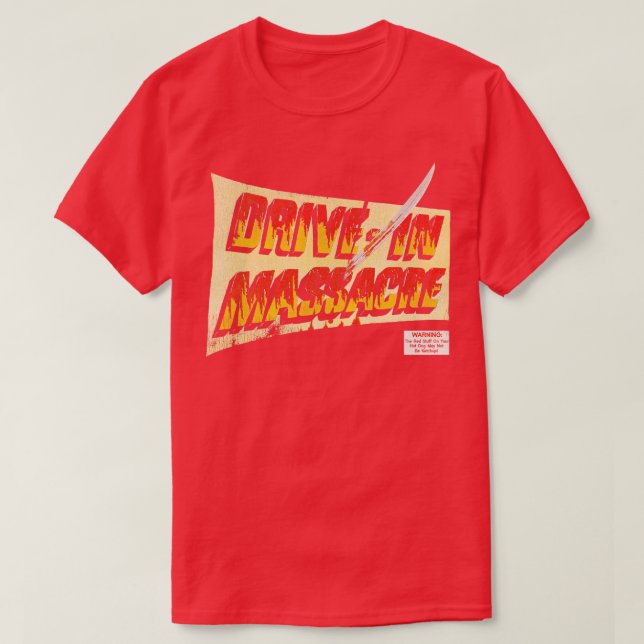 Fahrt in Massacre 1976 T-Shirt (Design vorne)