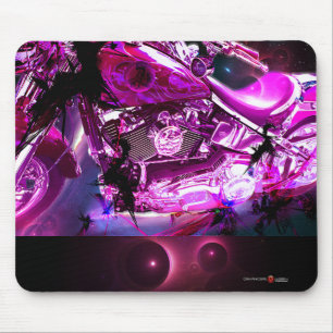Fahrt in Rosa Mousepad