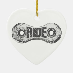 Fahrt Keramik Ornament