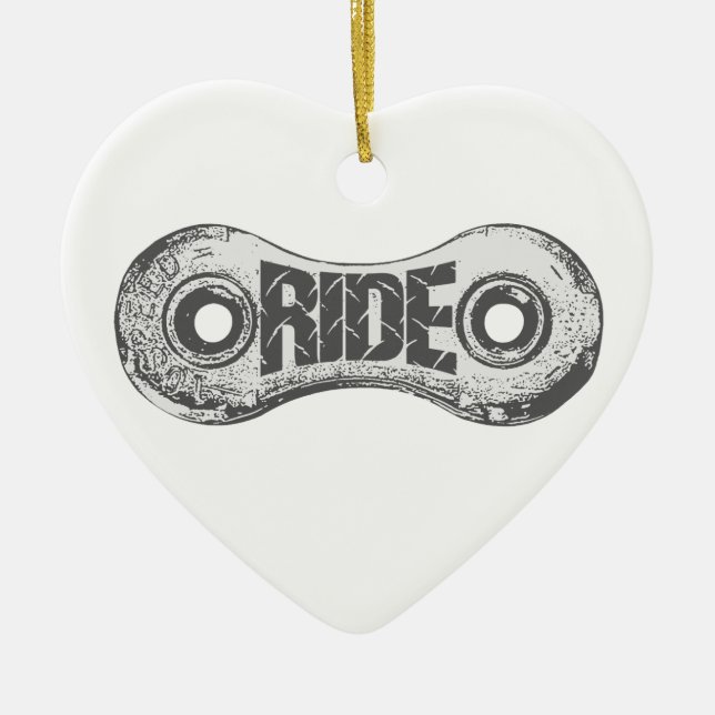 Fahrt Keramik Ornament (Vorne)