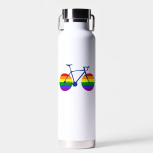 Fahrt mit dem Pride Bike Trinkflasche