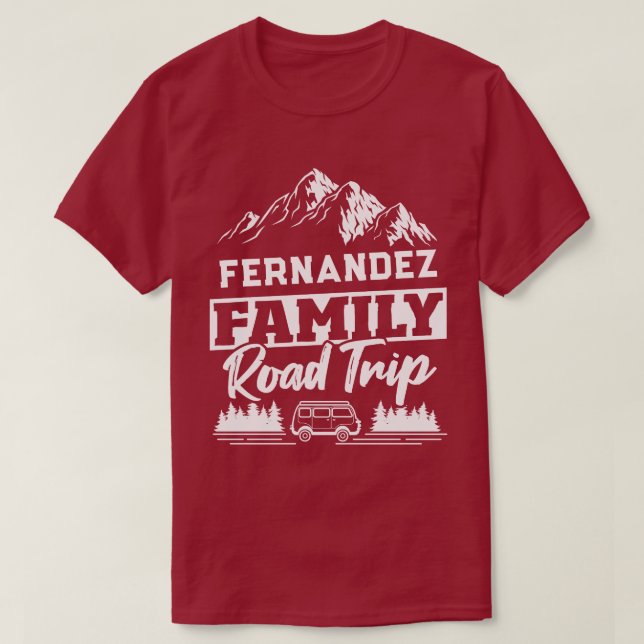 Fahrt mit der Custom Family Road T-Shirt (Design vorne)