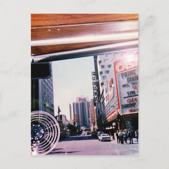 Fahrt nach Vegas Postkarte (Vorderseite)