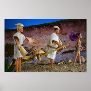 Fahrt zu den Jagdgründen, Poster. Poster