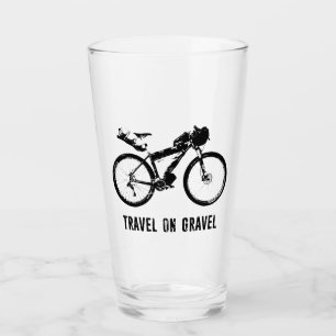 Fahrten mit dem Kies-Fahrrad Glas