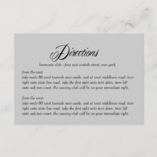 Fahrtkarte für Jetzt und für immer Begleitkarte