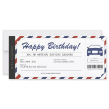 Fahrunterricht Geschenkgutschein