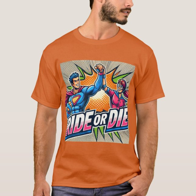 Fahrweise oder Die Comic T-Shirt (Vorderseite)