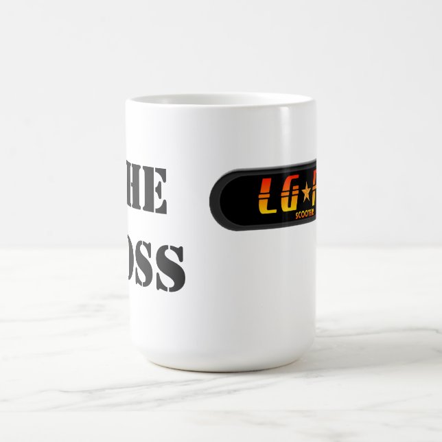 Fahrwerkproroller "der Chef-" Tasse (Mittel)