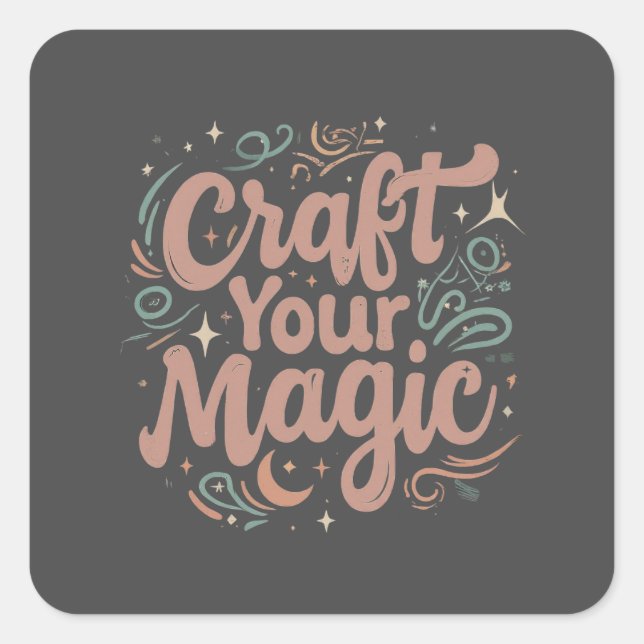 Fahrzeug Quadratischer Aufkleber (Vorderseite)