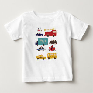 Fahrzeuge Baby T-shirt