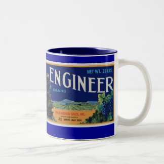 Fahrzeugingenieur-Trauben Zweifarbige Tasse