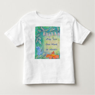 Faia Garden Blume Fantasy Kunst, Dichtung und Musi Kleinkind T-shirt
