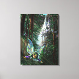 Faia und Burgen Fantasy Kunst, Dichtung und Musik Leinwanddruck