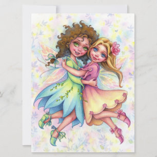 Faibys Besties Niedlich Girl Friends Fantasy Art C