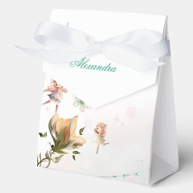 Faies und Fantasy-Gunst-Box Geschenkschachtel (Vorderseite)