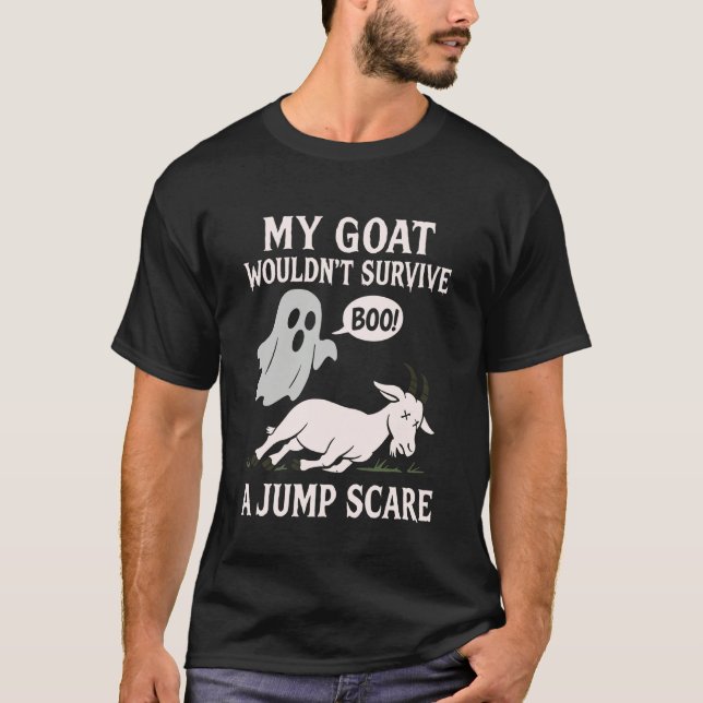 Fainting Goat Meme Goat Lover Gift Funny Farm Anim T-Shirt (Vorderseite)