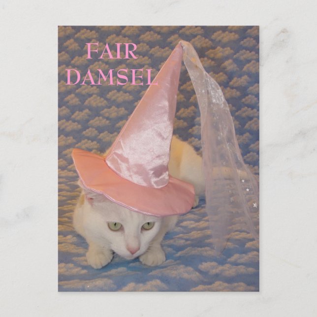 FAIR DAMSEL MISSY POSTKARTE (Vorderseite)