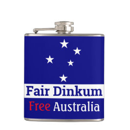 Fair Dinkum Free Australia Flask Flachmann