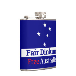 Fair Dinkum Free Australia Flask Flachmann