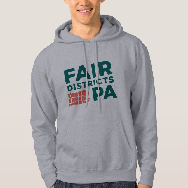 Fair Districts PA Hoodie (Vorderseite)