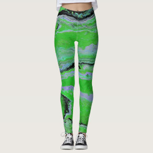 Fair Game 1 Coole grüne abstrakte Leggings
