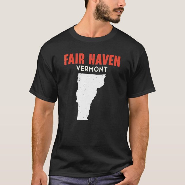 Fair Haven Vermont USA Staat America Travel Vermon T-Shirt (Vorderseite)