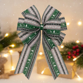 Fair Isle Holiday Knit Ripsband