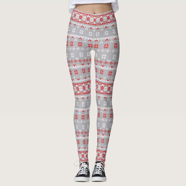 Fair Isle Leggings (Vorderseite)