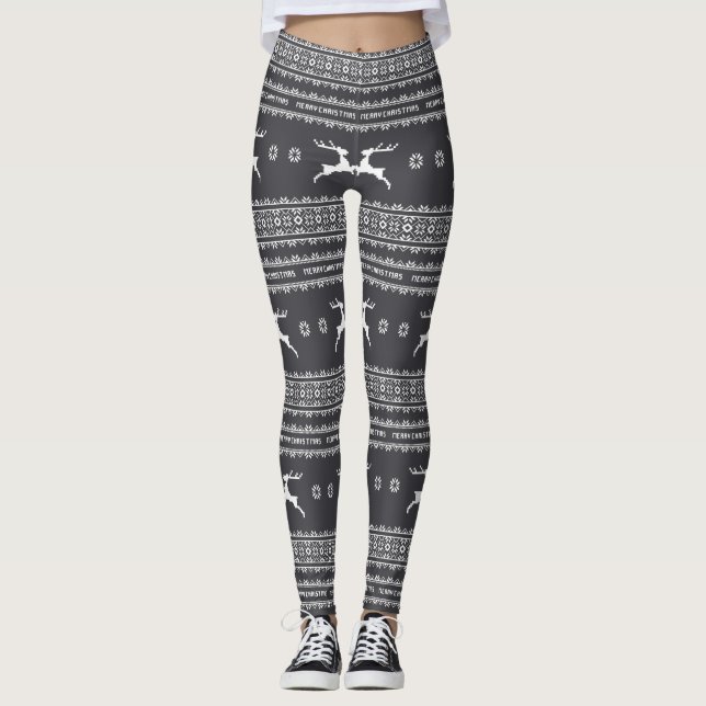 Fair Isle Leggings (Vorderseite)