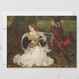 Fair ist meine Liebe (von Edwin Austin Abbey) Karte