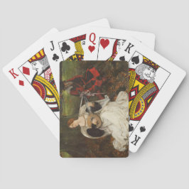 Fair ist meine Liebe (von Edwin Austin Abbey) Spielkarten