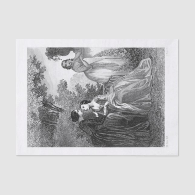 Fair Ladys Seidenpapier (Vorderseite)