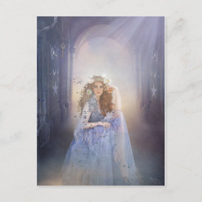 Fair Maiden Postcard Postkarte (Vorderseite)