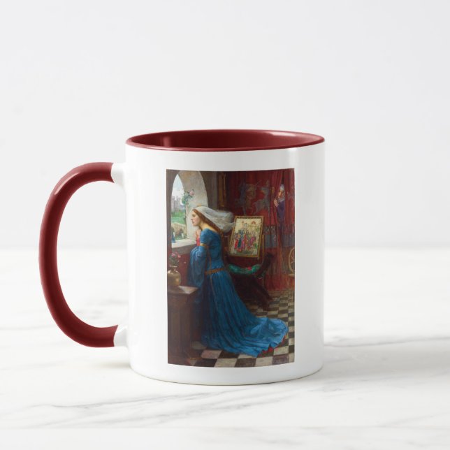 Fair Rosamund c. 1916 von John William Waterhouse Tasse (Links)