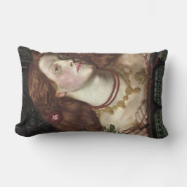 Fair Rosamund (Elegant & schöne Rotkopffrau) Lendenkissen