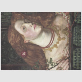 Fair Rosamund (Elegant & schöne Rotkopffrau) Seidenpapier