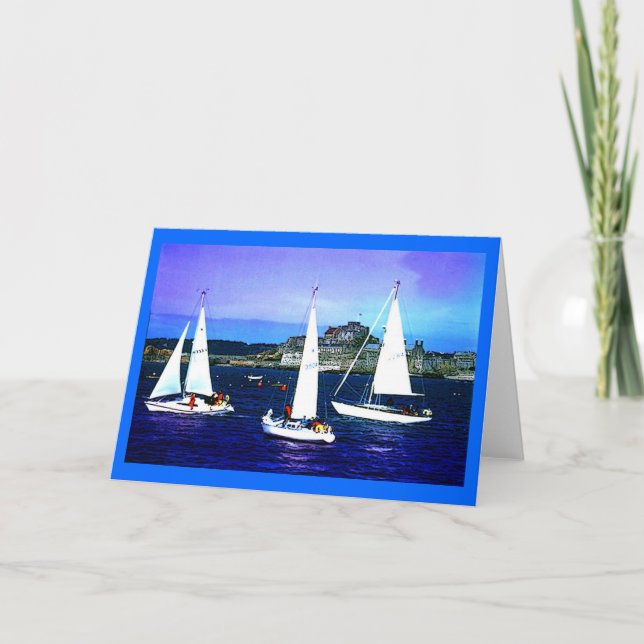 FAIR SAILING FEIERTAGSKARTE (Vorderseite)