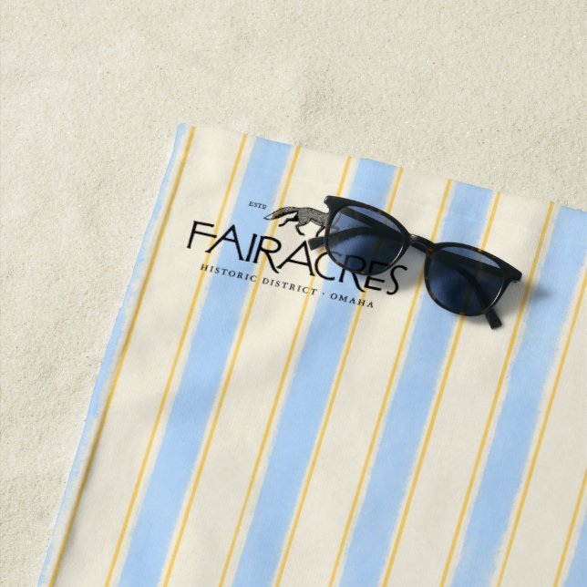 Fairacres Strandtuch (Beispiel)
