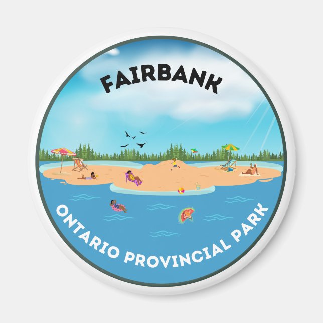 Fairbank Ontario Provincial Park Magnet (Vorne)