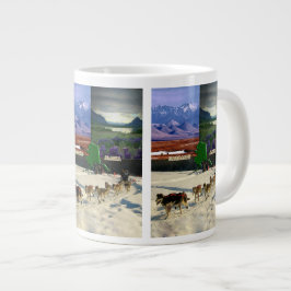 Fairbanks, Alaska Collage Jumbo-Tasse
