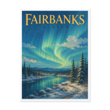 Fairbanks Alaska Nördliche Lichter GeoSaga