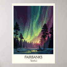 Fairbanks Alaska Northern Lights Aurora